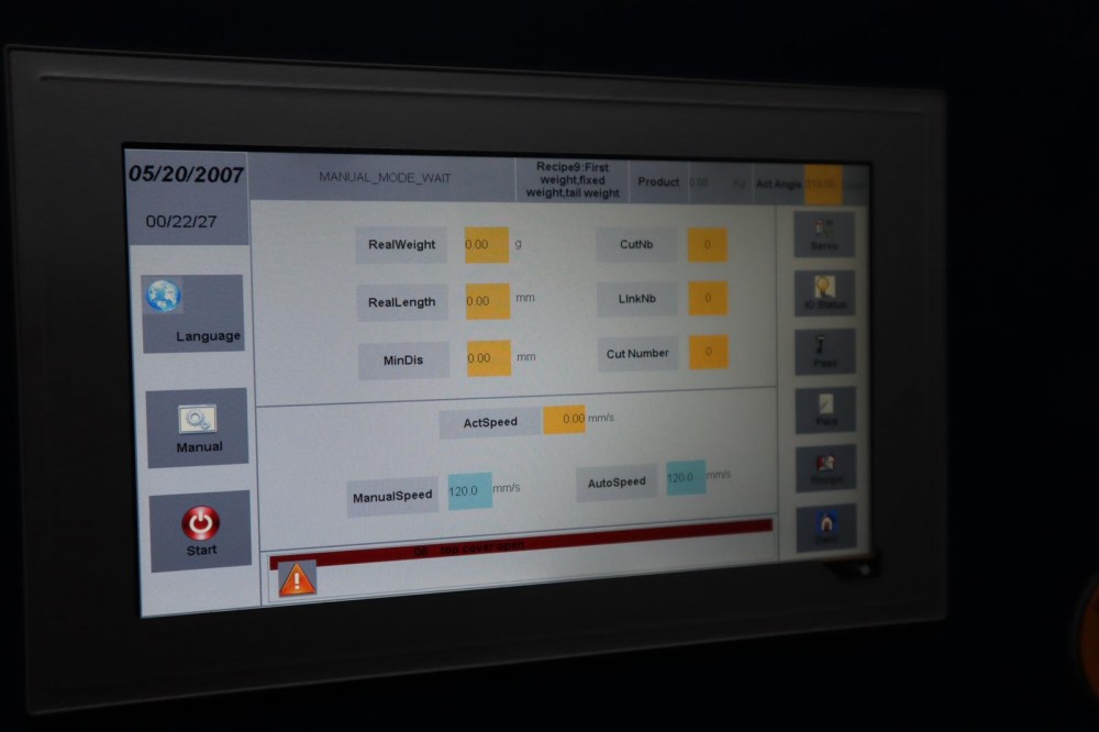 Used Hiwell portioning machine