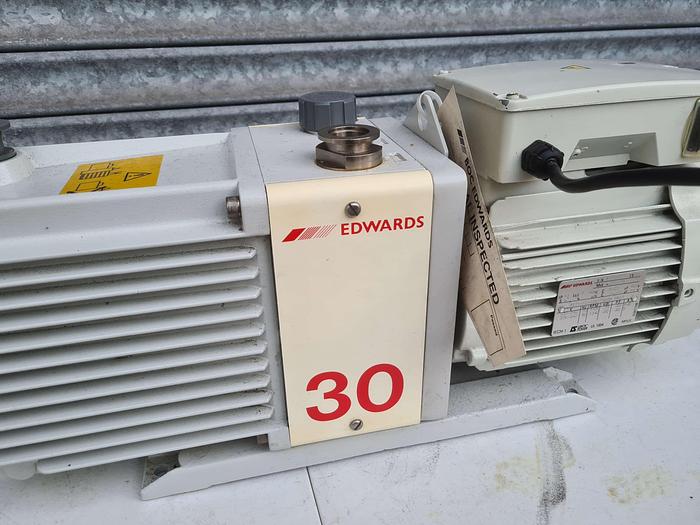 Used Edwards E2M30 Rotary Vane Pump