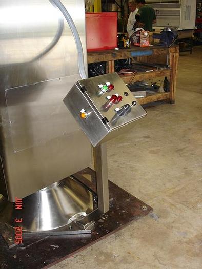 Used Dumper, Bin, Omega, 8', S/st, 1800 lb. Capacity, #D737832