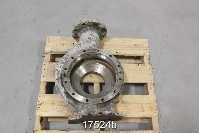 Used Goulds 3196 MT 4x6x10 Pump Casing, Stainless Steel #17524