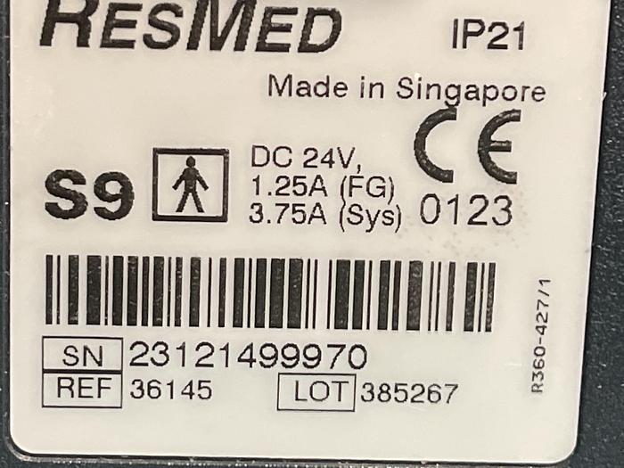 Used ResMed EPR S9
