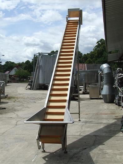 Used Belt conveyor with cleats