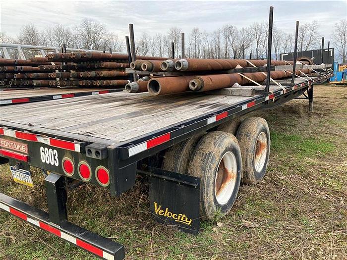 Used 2012 Fontaine Velocity Flatbed Trailer