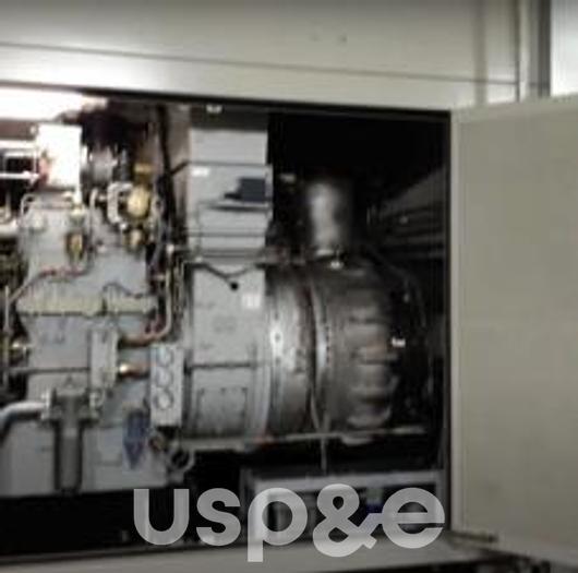 Used 3.2 MW 2008 Low Hour Used Kawasaki MIT-23 Natural Gas Turbine Power Plant