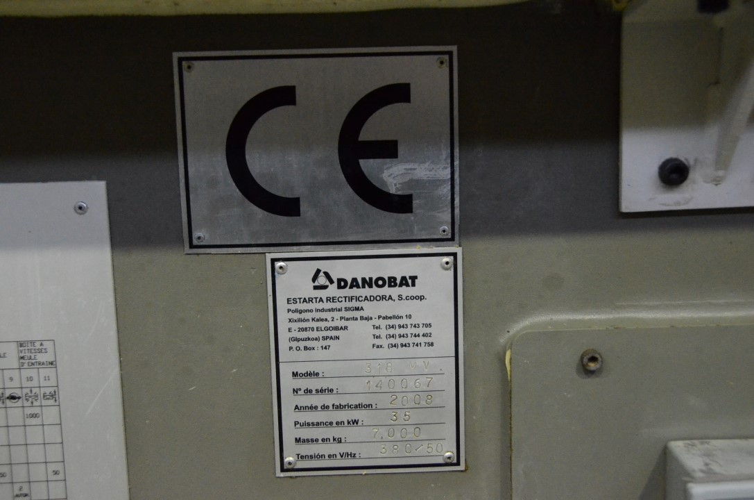 Usado 2008 ESTARTA 318 MV CNC Rectificadoras sin centros #4388
