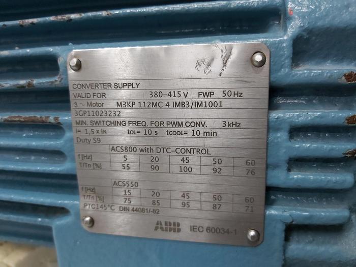 Gebraucht Flüssigkeitsring Vakuumpumpe ME160478100G0X3, Samson / ABB, 160m³, Ex Schutz, gebraucht-Top