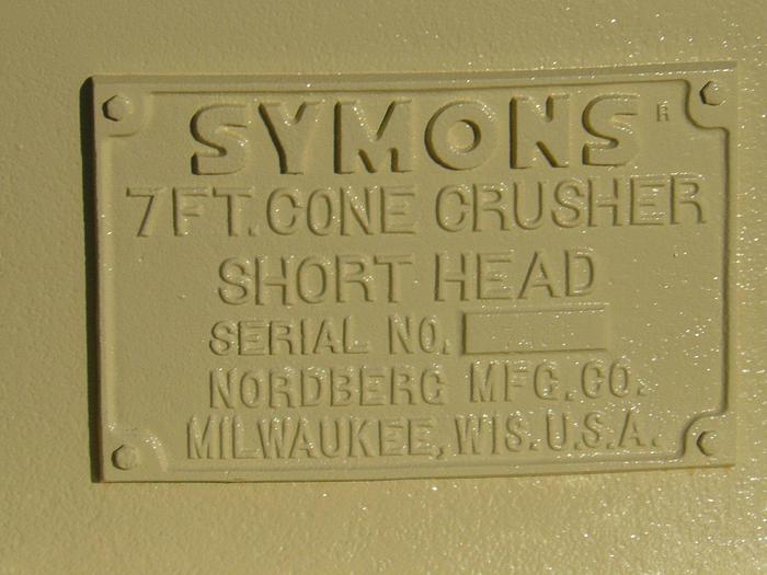 Unused Crusher, Cone, Symons, 84" Diameter, HD, 400 HP, #D735898
