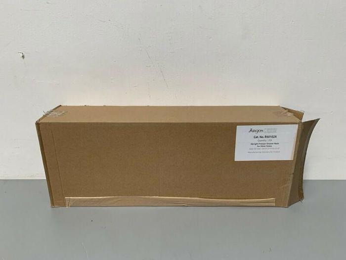 Used Argos R50102A Upright Freezer Drawer Rack for 50mL Tubes, Holds 102
