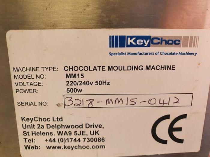Used KeyChoc MM15 Chcolate Moulding machine