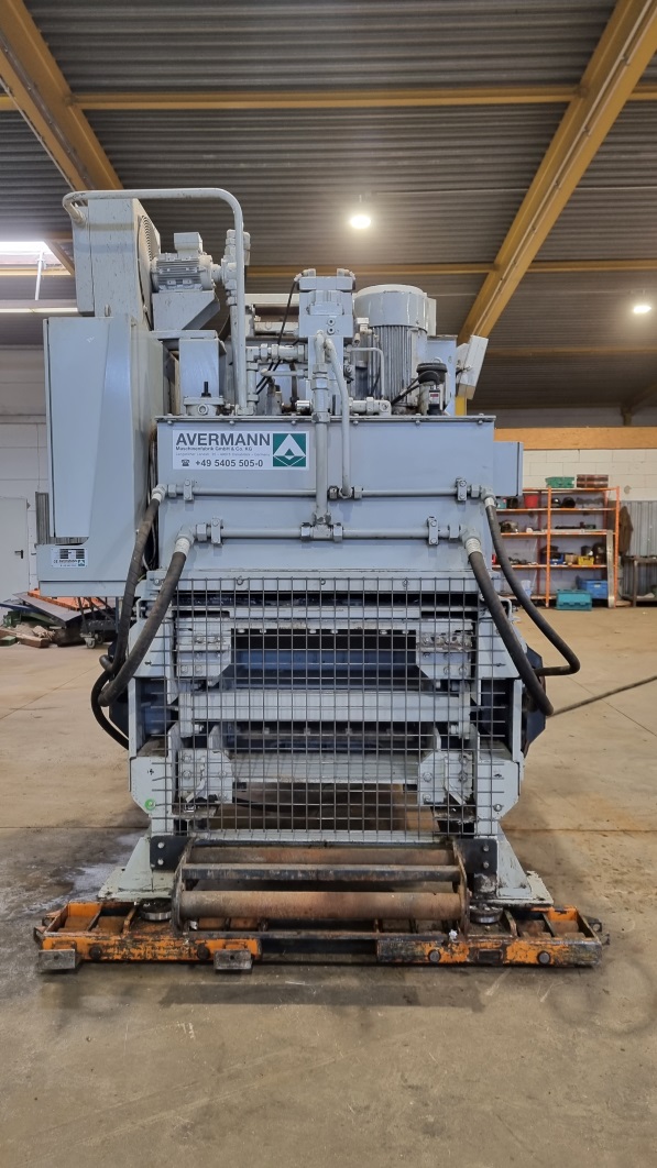 Used Ballenpresse Avermann, Typ AVOS BP1211-15/50, Presskraft 50 t, Baujahr 2012