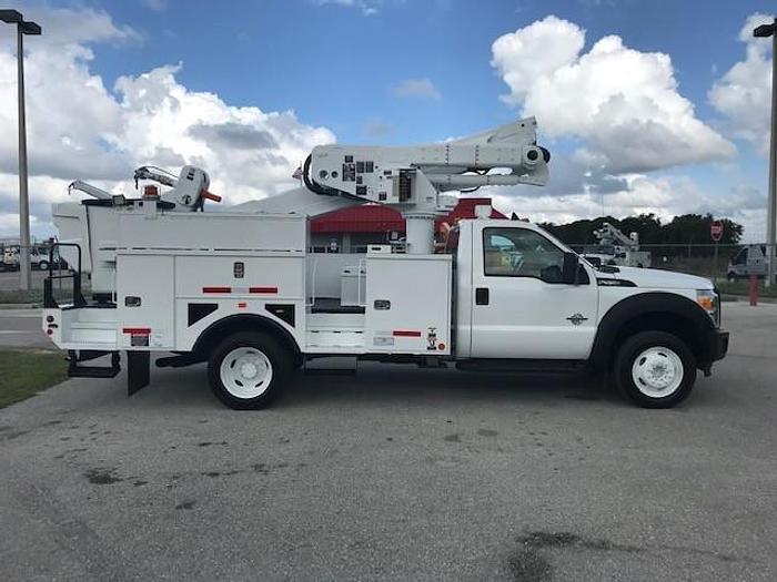 Used 2013 Ford F550 Altec AT40M 45ft Material Handler Bucket Truck - C40028
