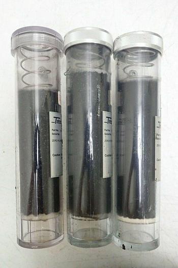 Used Lot of 3 Tekran 30-25150-000 Zero Air Filter Canisters with Extras & Case