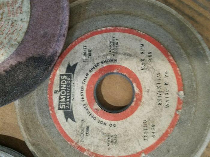 Used Norton Surface Grinding Wheels One Lot Over 60 Wheels One Price