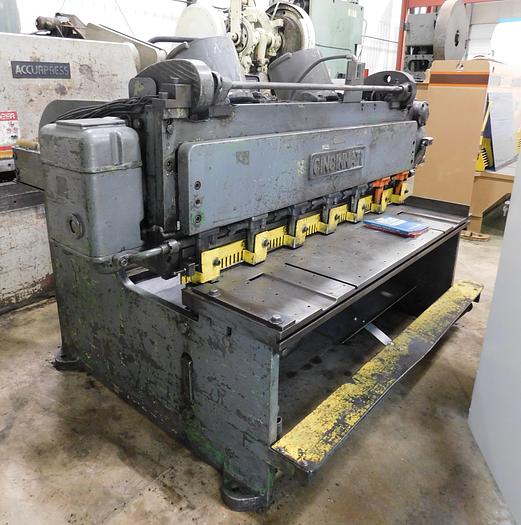Used Cincinnati 6' x 1/4 Mechanical Shear 1806