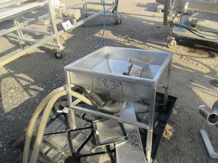 Used Custom Vacuum Hopper; 2'x2'