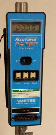 Used Accuforce Cadet Force Gage Pull Tester Lab Test