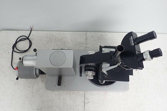 Used Wild Heerbrugg M12 1.25x Trinocular Microscope with 6 Objectives