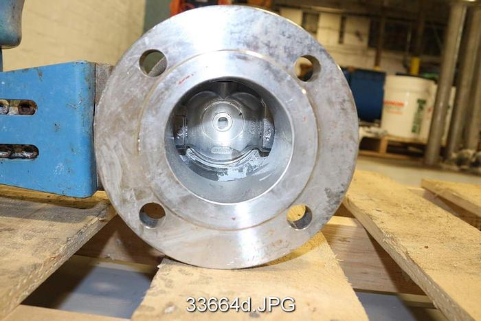 Used Neles Jamesbury R23CB03CCJA 3" Control V-Ball Valve #33664
