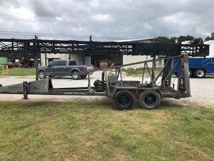 Used 2005 Kenworth Braidedline Slickline with Mast Trailer