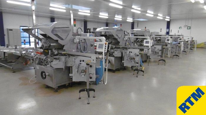 Used COMPLETE LINE FOR CHOCOLATE COATED TOFFEE / CENTRES