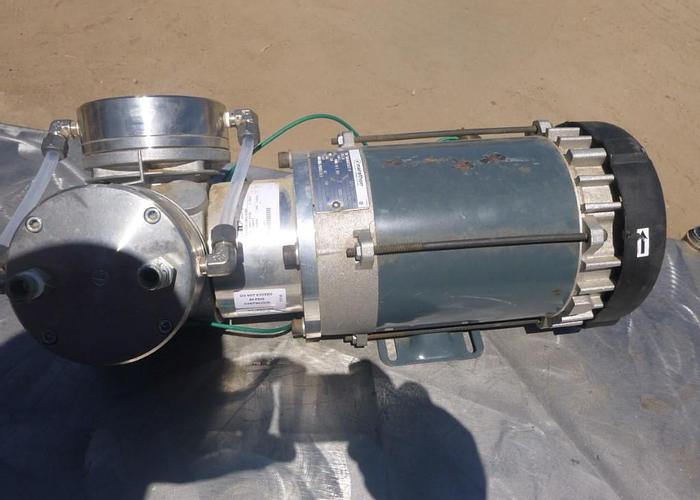 Used Pump, Vacuum, Diaphragm, 1/3 HP, 316 S/st #C744026