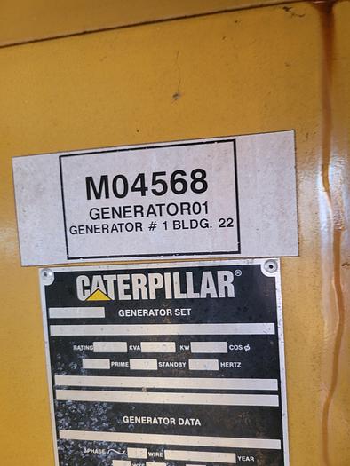 Used Caterpillar Diesel generator 250KW # 3306