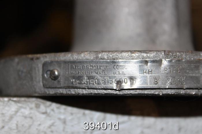 Used Neles Jamesbury 1.5" Manual Ball Valve, 1-1/2 5150 31 3600 TT #39401