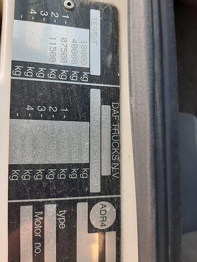 Gebruikt 2001 DAF 95 XF 430 EUR 3  /  MANUAL GEAR