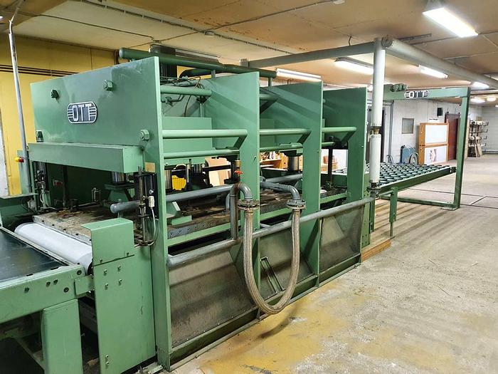 Used 1976 Ott Germany Ott Throughfeed Press D99-280