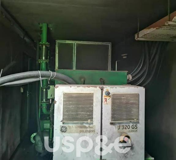 Used 3 MW 2008 Used Jenbacher J320GS Natural Gas Power Plant Generator Sets
