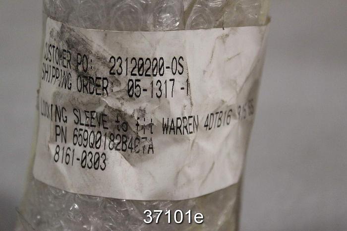 Unused Warren 4DTB16 Pump Locking Sleeve, 659Q0182 #37101