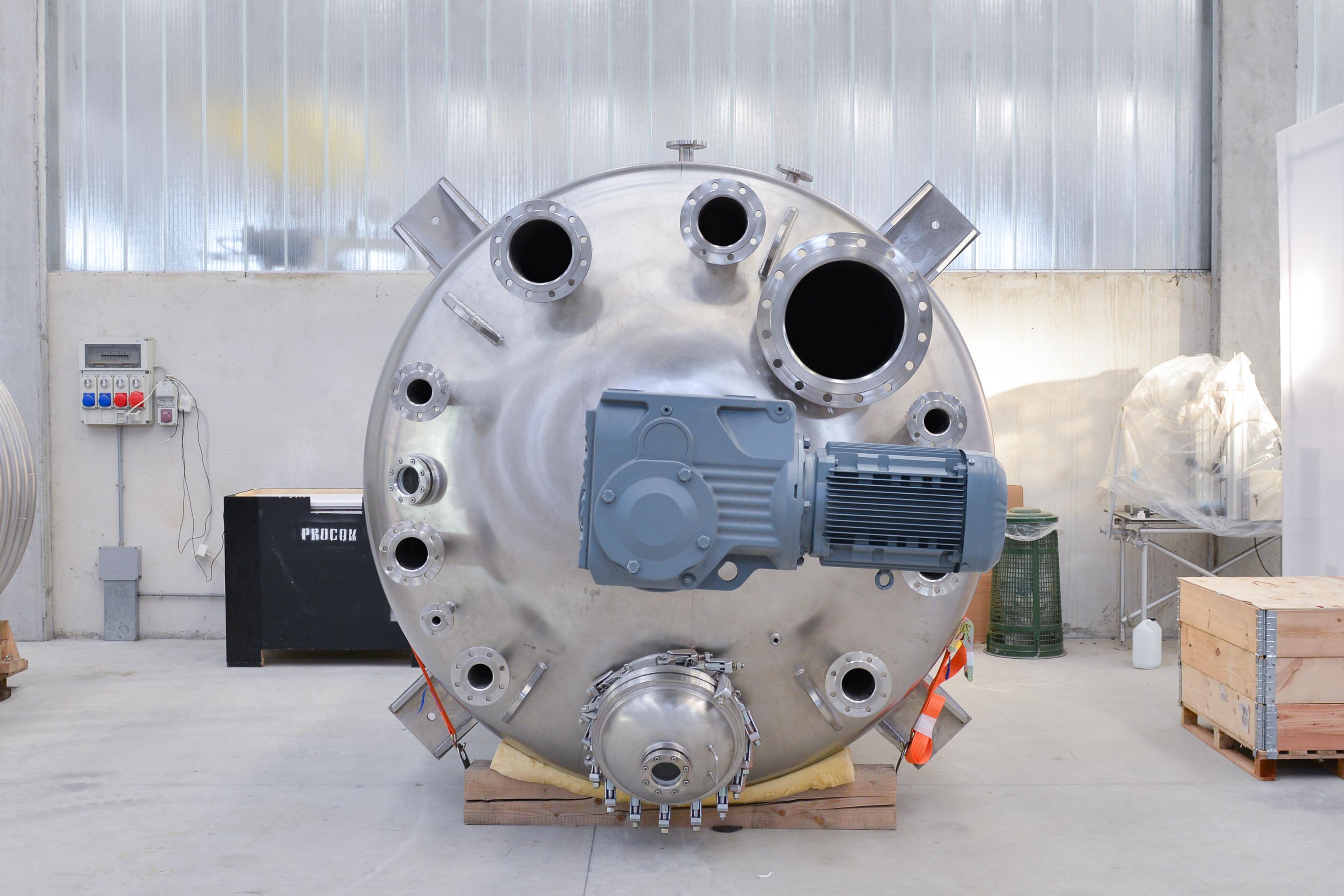 Reattore COPRINOX da 12.500 Litri