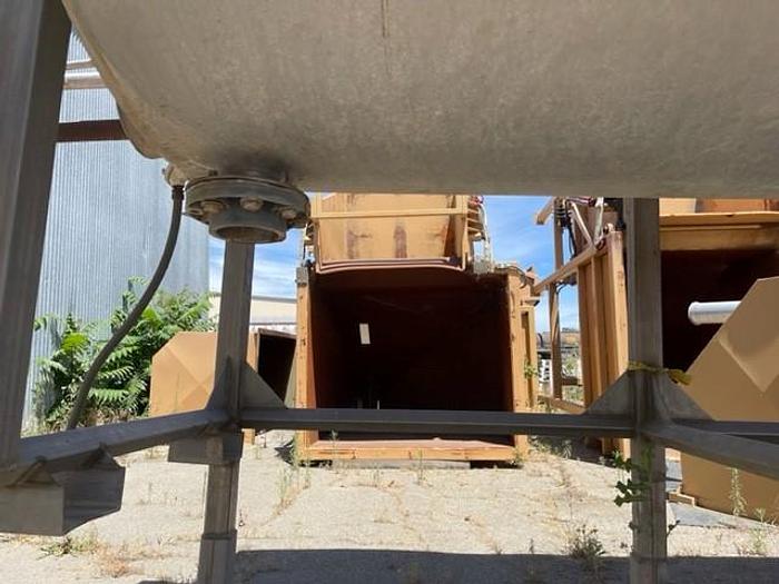 Used Rotary 44" Diameter x 15.5" Long Hot Water Blancher