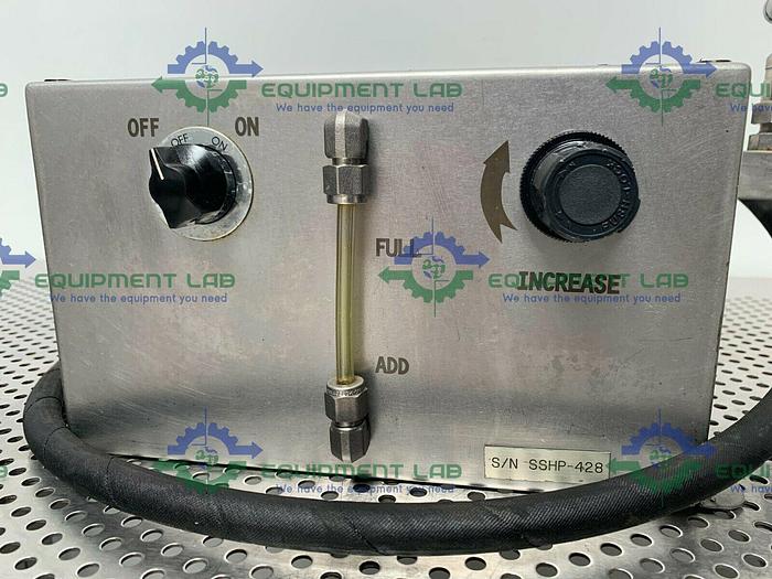 Used Pall SSHP-428 Stainless Steel Hydraulic Pump Maximum Pressure 4500 PSI