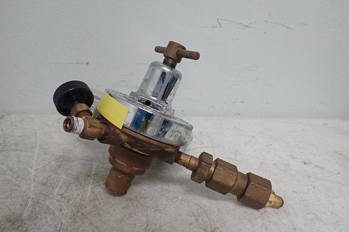 Used Matheson 8-580 Twin Gauge Gas Regulator