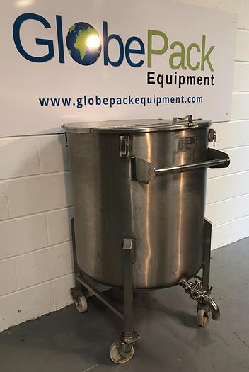 Used Stainless Steel Holding Tank 400Lts with tap