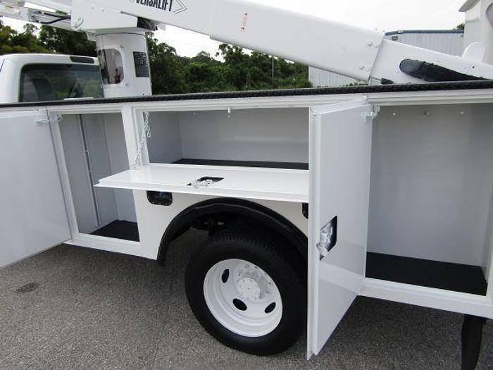 Used Versalift VST40-MH 45ft Bucket Boom on 2015 Ford F550 4x4 Utility Truck - 44904