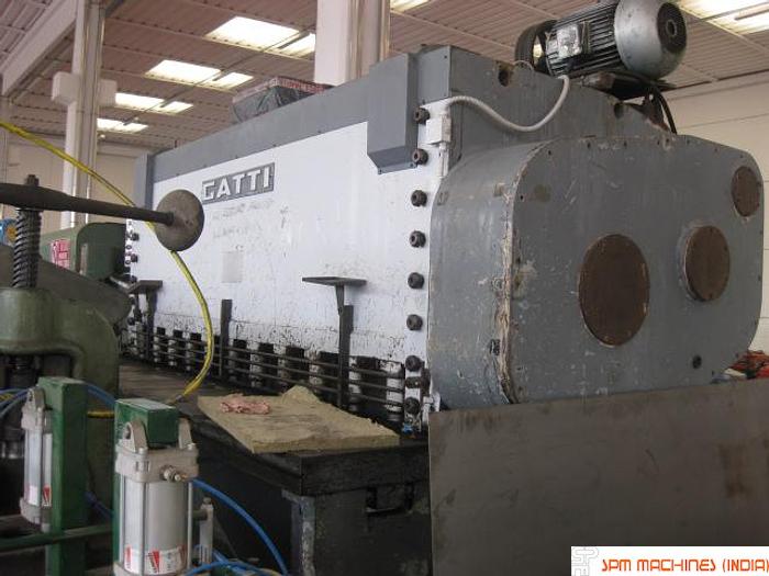 Used Gatti 30mm x 3100mm Mechanical Shearing Machine