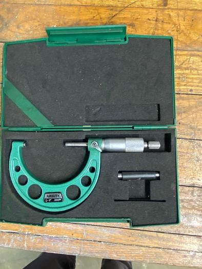 Used Insize #3203-3A OUTSIDE MICROMETER, 2 - 3 x 0.0001" 
