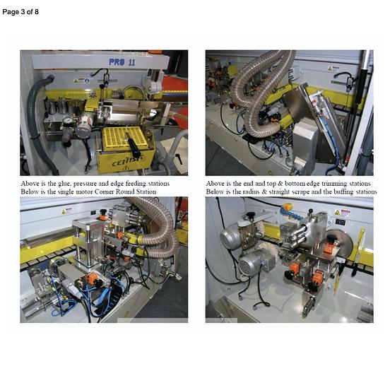 Used 2011 Cehisa PRO-11 Edgebander