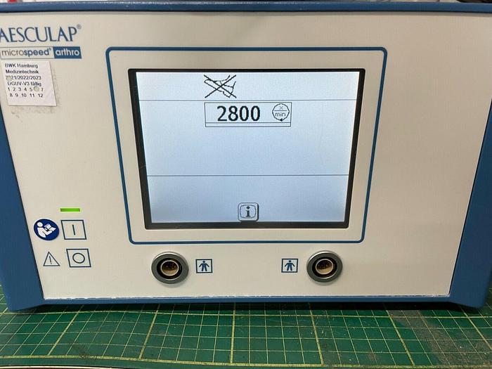 Used Aesculap Microspeed GD665 with GD 682 uni