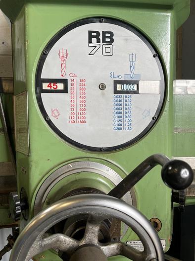 Used 5' ARM, POBEDA, RADIAL ARM DRILL