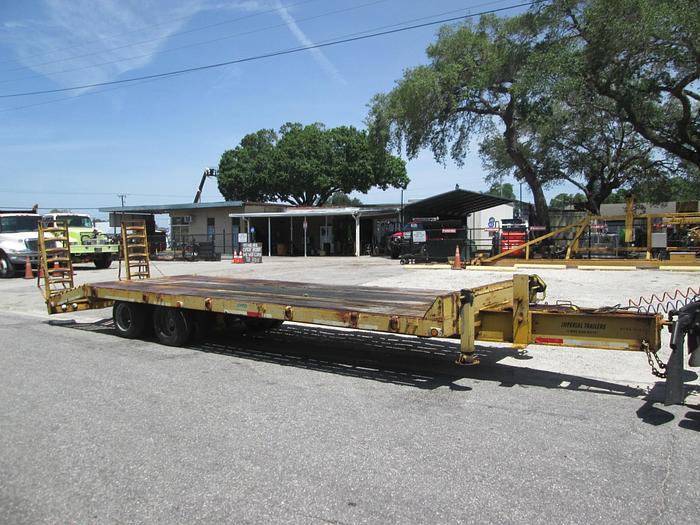 Used 20 Ton Tag-a-Long Equipment Trailer