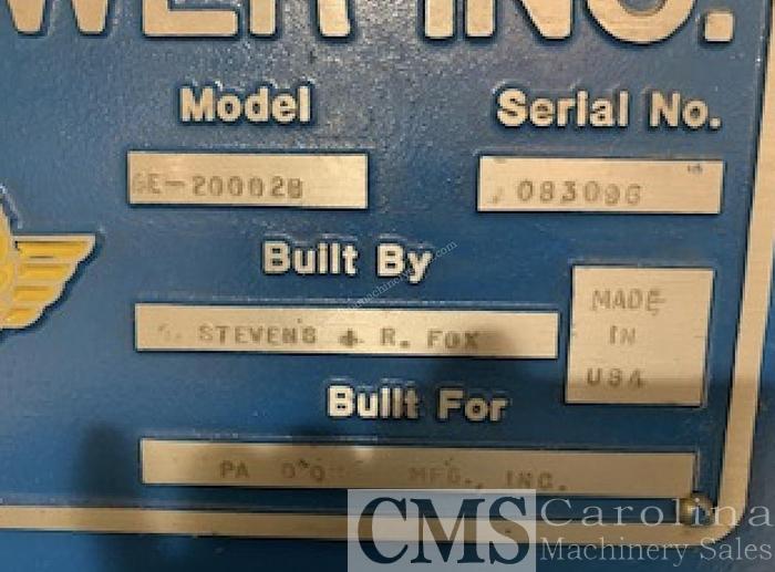 Used Brewer Single Head Resaw