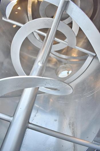 D'occasion USED RIBBON BLENDER, 60 CUBIC FEET, STAINLESS STEEL