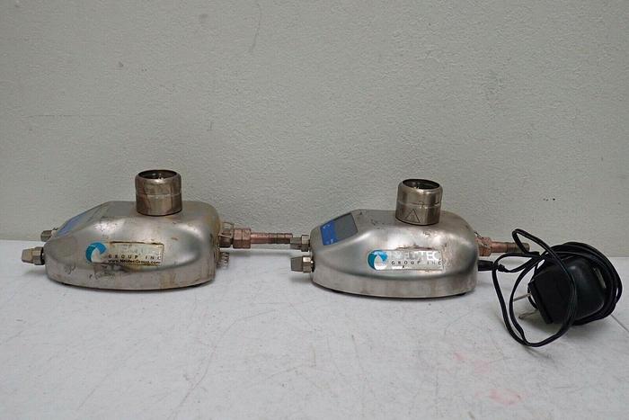 Used Lot of 2 Biotool NeuTec LabFlame IR Laboratory Bunsen Burners with AC Adaptor