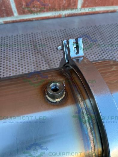 Used Stainless Steel Shell / Tube w/ Micron Filter 8.5" x 40"