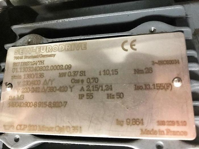 Gebraucht TRANSNORM Gurtförderer, Steigförderer, Förderband 2,1m 1100