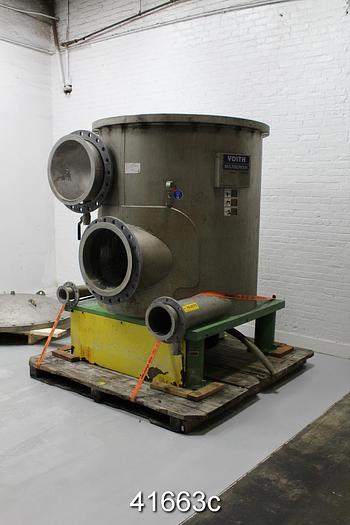 Used Voith MSM 10/10 Pressure Screen, Stainless Steel Housing #41663