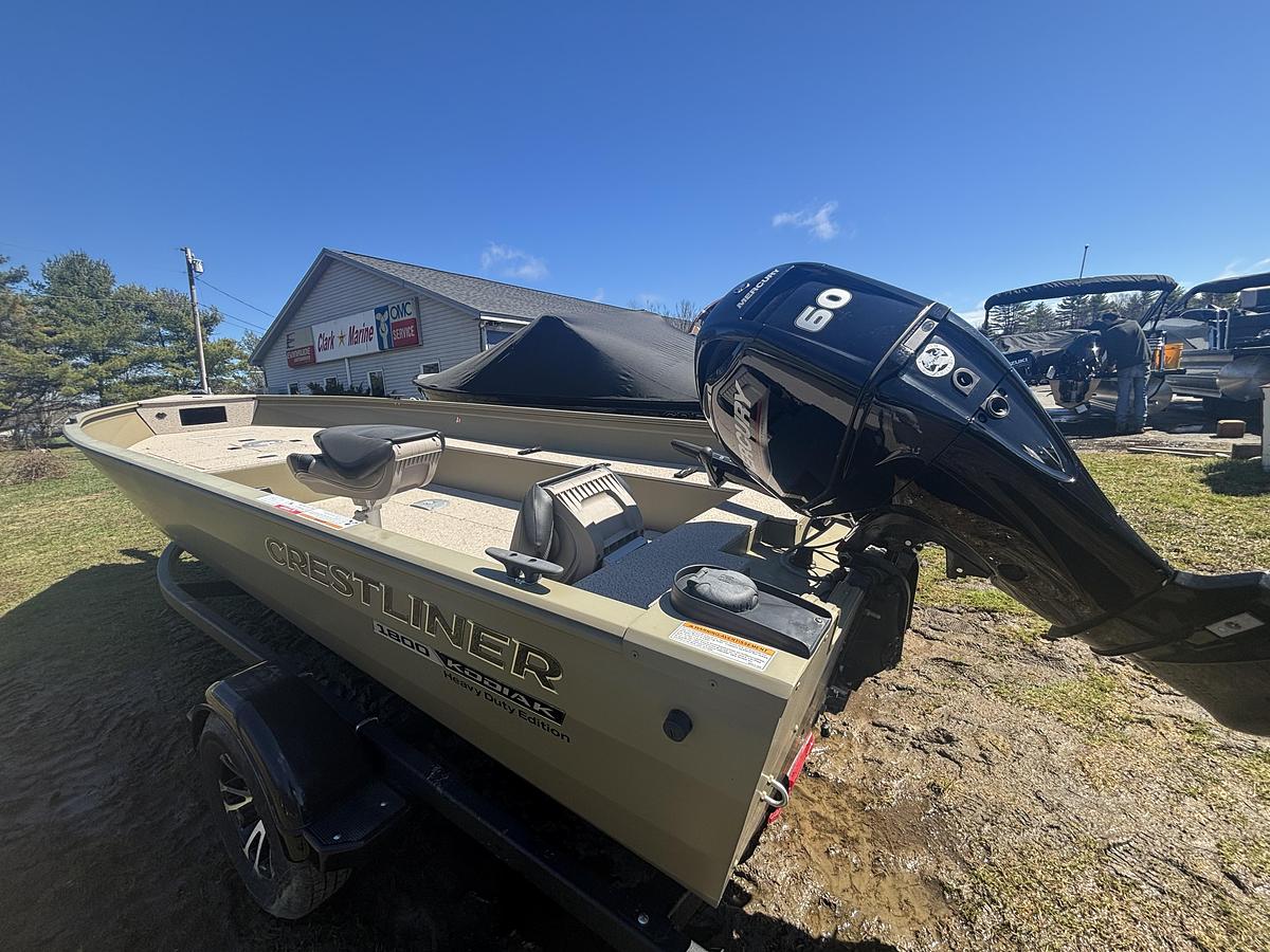 Used 2025 Crestliner 1800 Kodiak Tiller